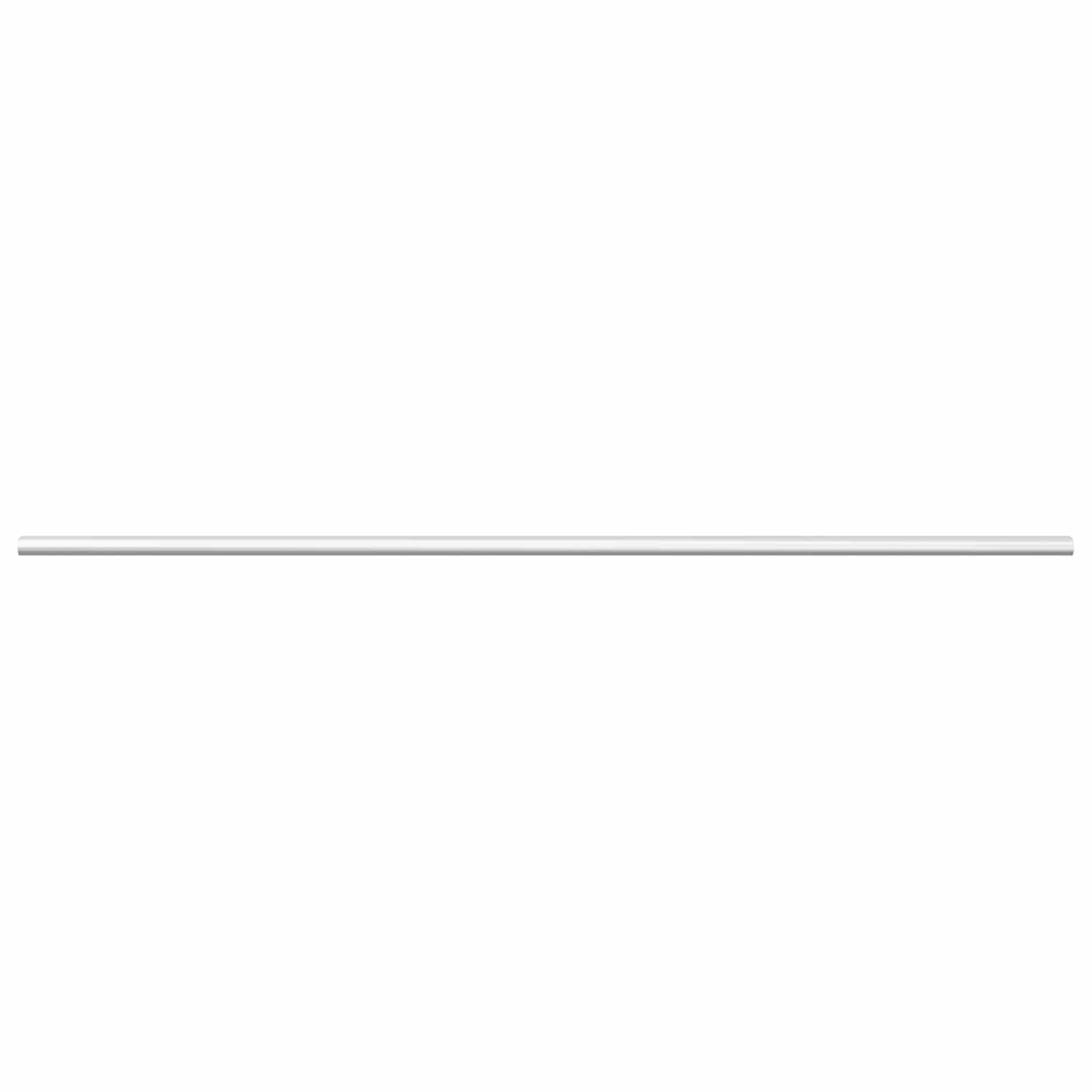 Cijev za ormar 12 pcs Srebrno 964 x 15 x 29 mm