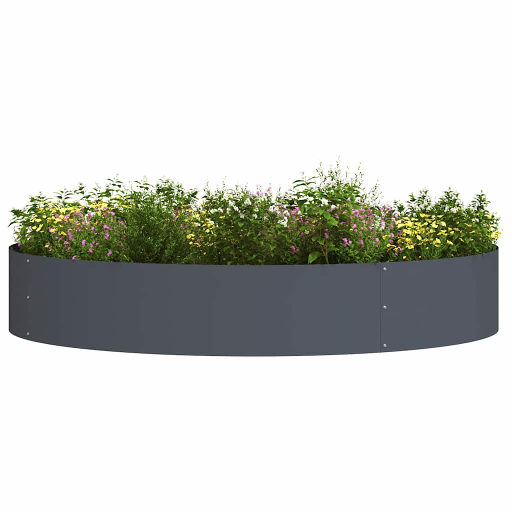 Prsten za saksiju 5 pcs Antracit 120 x 120 x 20 cm