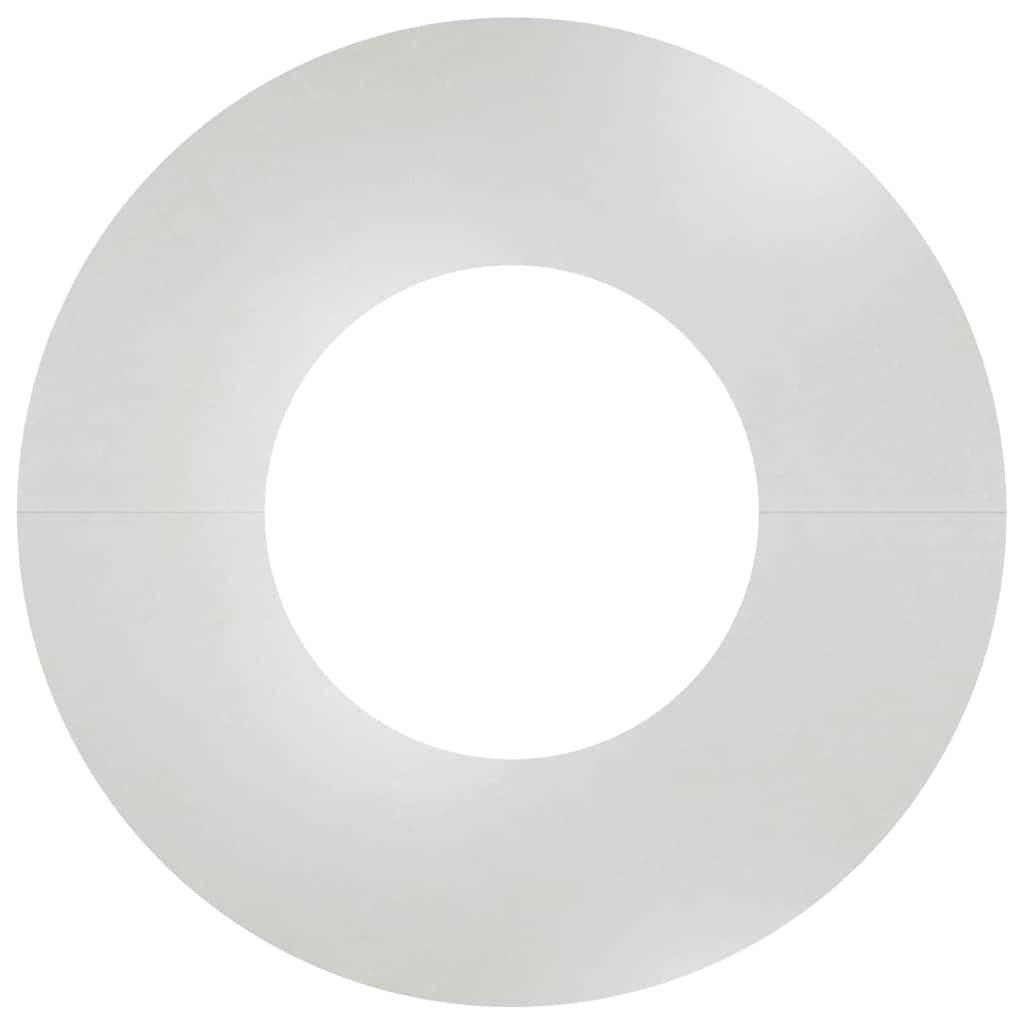 pogodno za ravne drvene prstenove 5 pcs Srebrno Ø30 / 60 cm