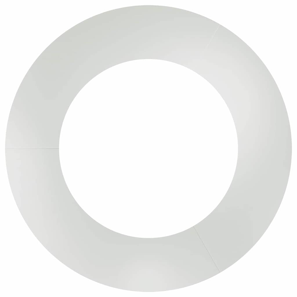 pogodno za ravne drvene prstenove 5 pcs Srebrno Ø50 / 80 cm