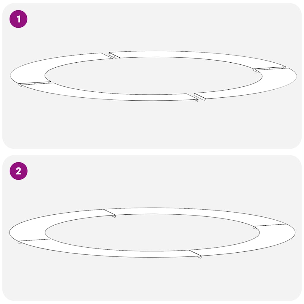 pogodno za ravne drvene prstenove 5 pcs Maslinovo zelena