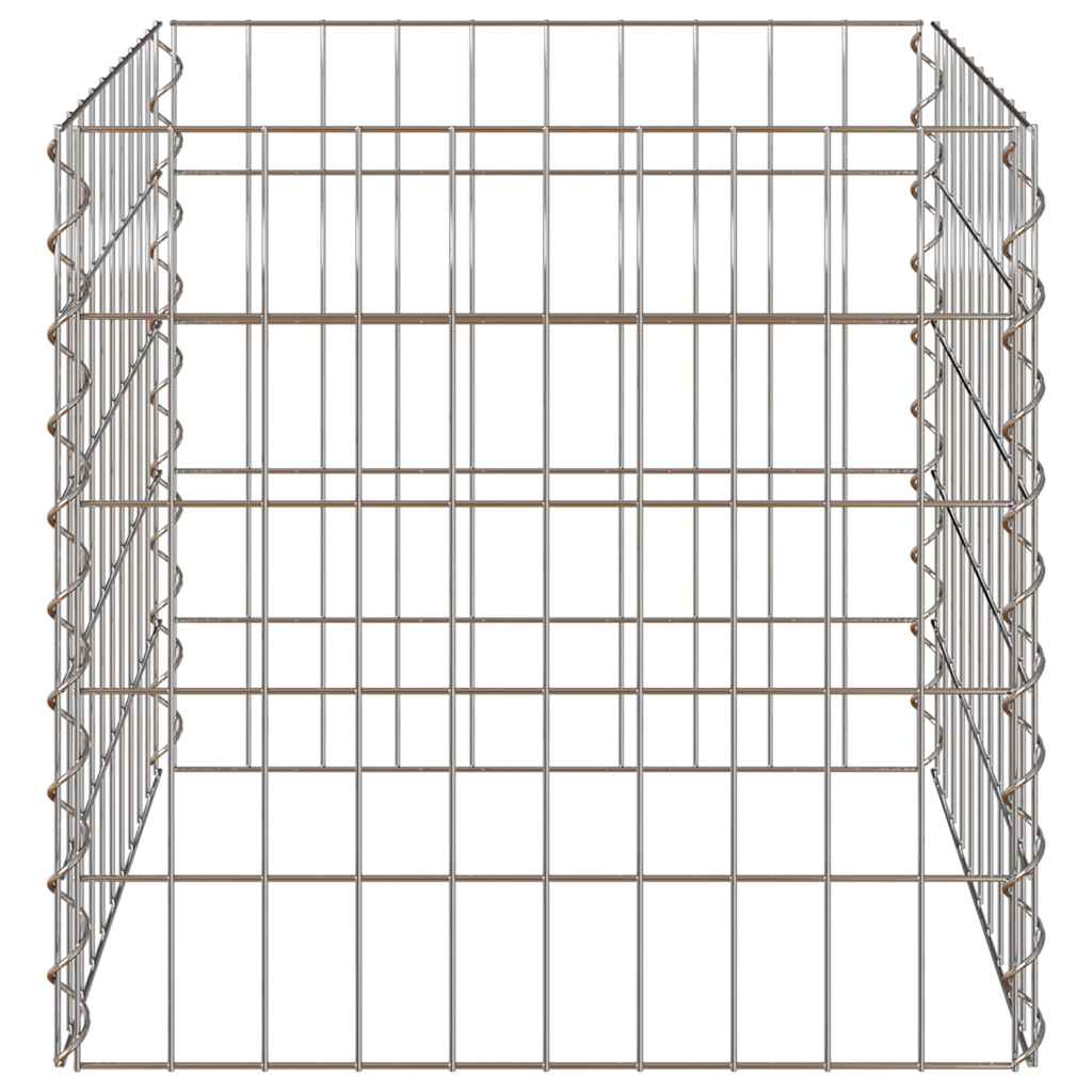 Kvadratni komposter 50 x 50 x 50 cm Željezo