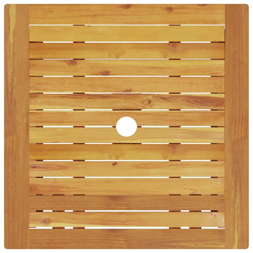 Sklopivi bistro set 3 pcs Smeđa Čvrsto drvo akacije