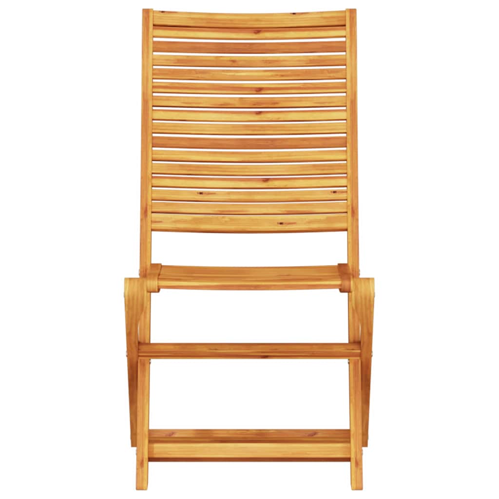 Vrtni set za objed 7 pcs Smeđa Čvrsto drvo akacije