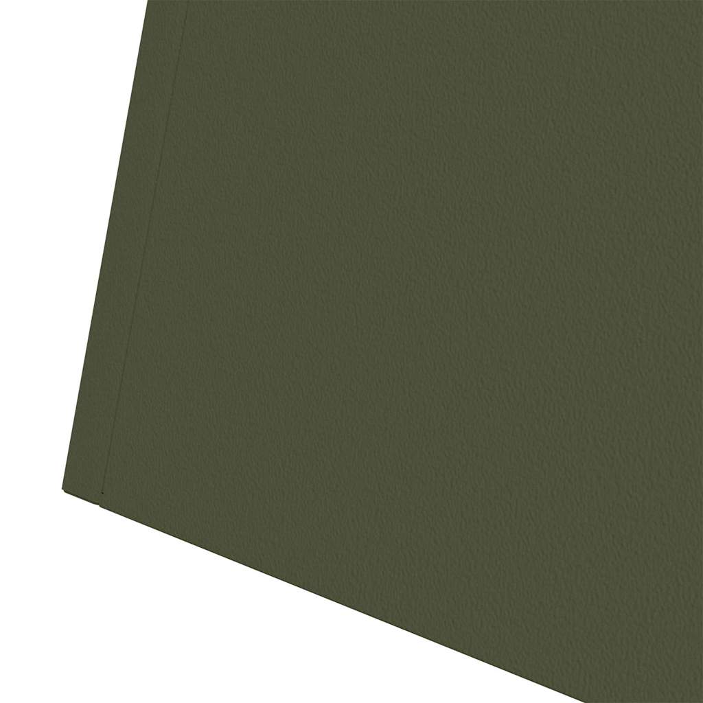 Stup saksija 2 pcs Maslinasta 40 x 40 x 100 cm