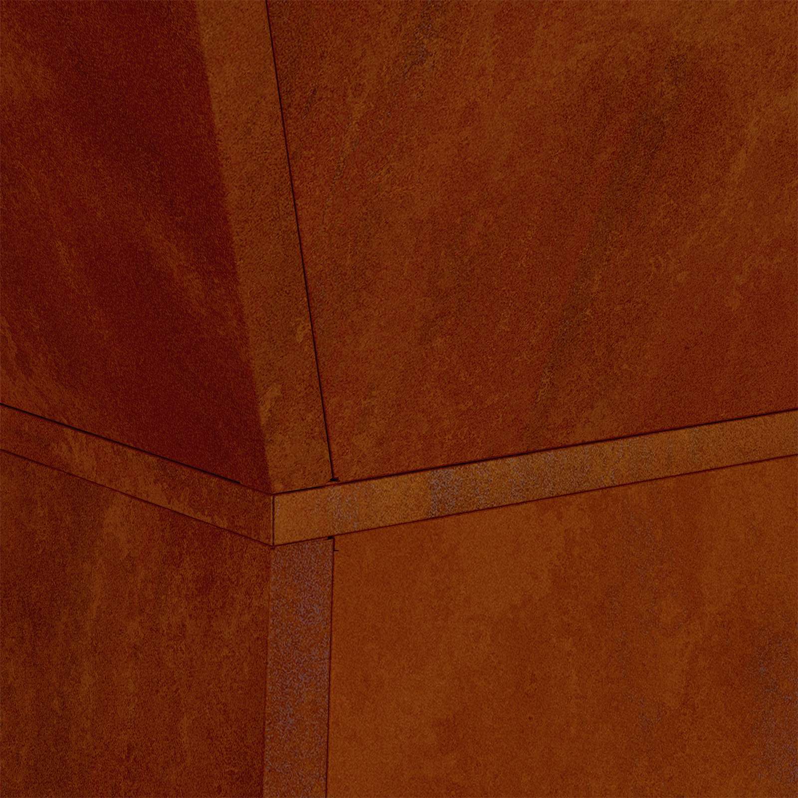 Stup saksija Srebrno 40 x 40 x 100 cm