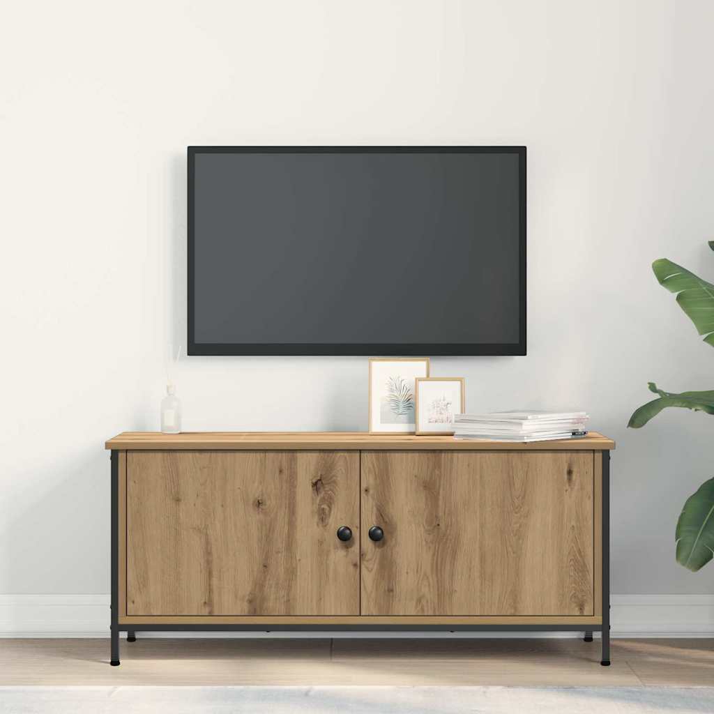 TV ormar Umjetnički hrast 100 x 35 x 45 cm Konstruirano drvo