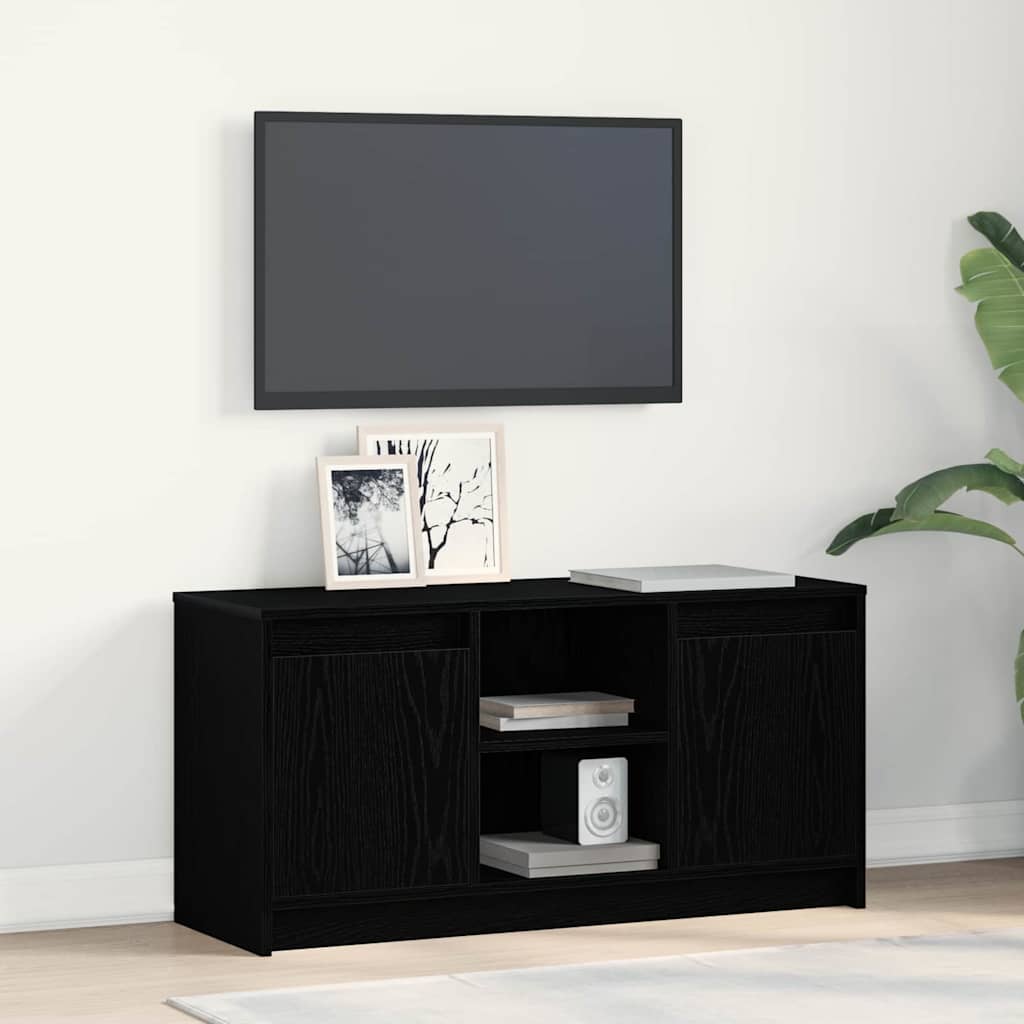 TV Jedinice Crna 100 x 34 x 50 cm Konstruirano drvo