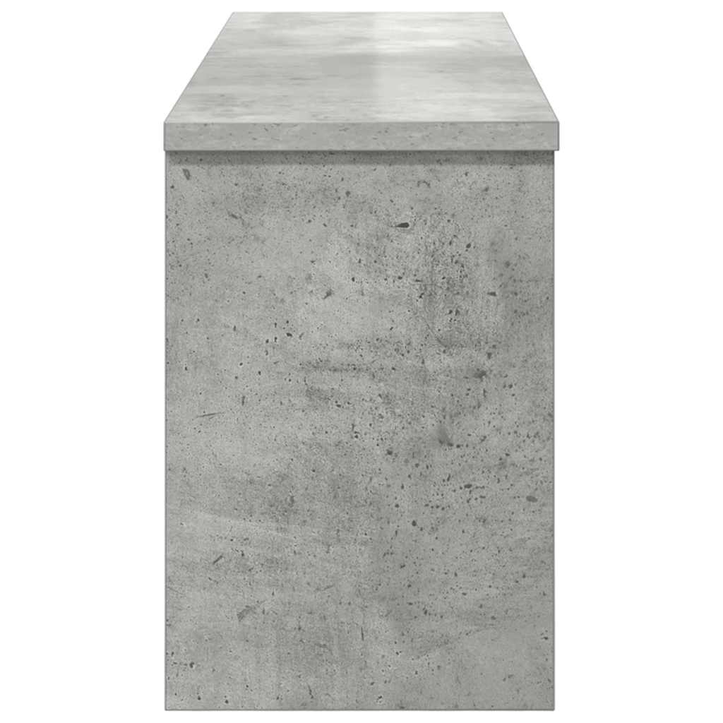 Vješalica za kapute na zidu Zidne Betonski sivi 80 x 20 x 30 cm