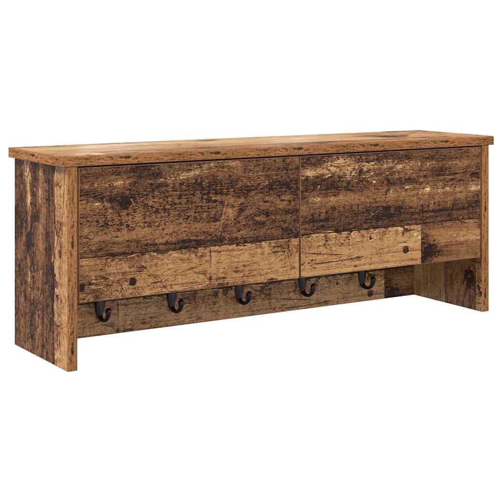 Vješalica za kapute na zidu Zidne Staro drvo 80 x 20 x 30 cm