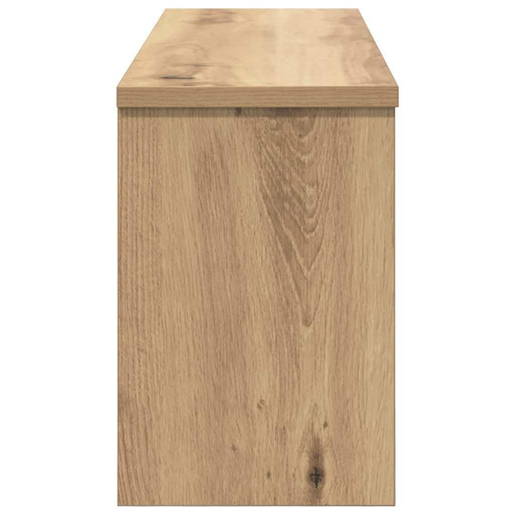 Vješalica za kapute na zidu Umjetnički hrast 80 x 20 x 30 cm
