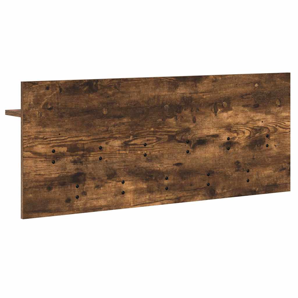 Vješalica za kapute na zidu Dimljeni hrast 100 x 40 x 12 cm