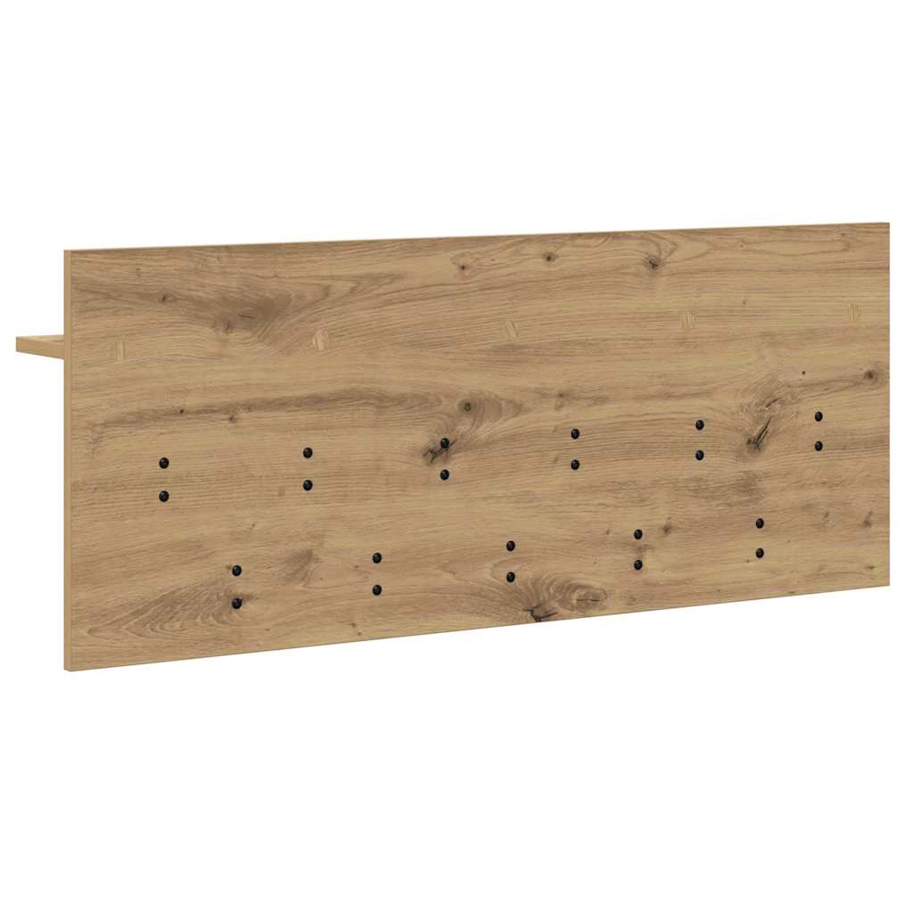Vješalica za kapute na zidu Umjetnički hrast 100 x 40 x 12 cm