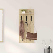 Vješalica za kapute na zidu Zidne Sonoma hrast 40 x 10 x 90 cm