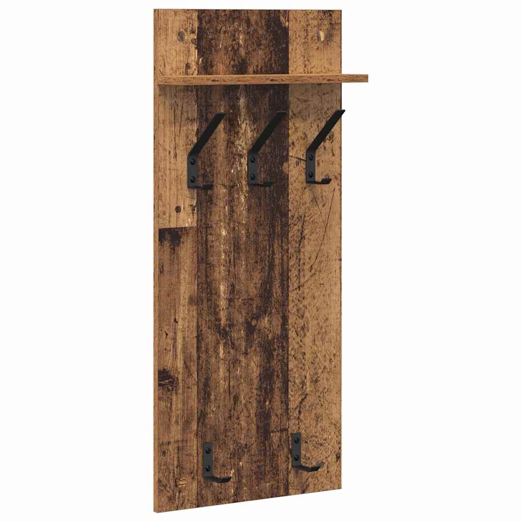 Vješalica za kapute na zidu Zidne Staro drvo 40 x 10 x 90 cm