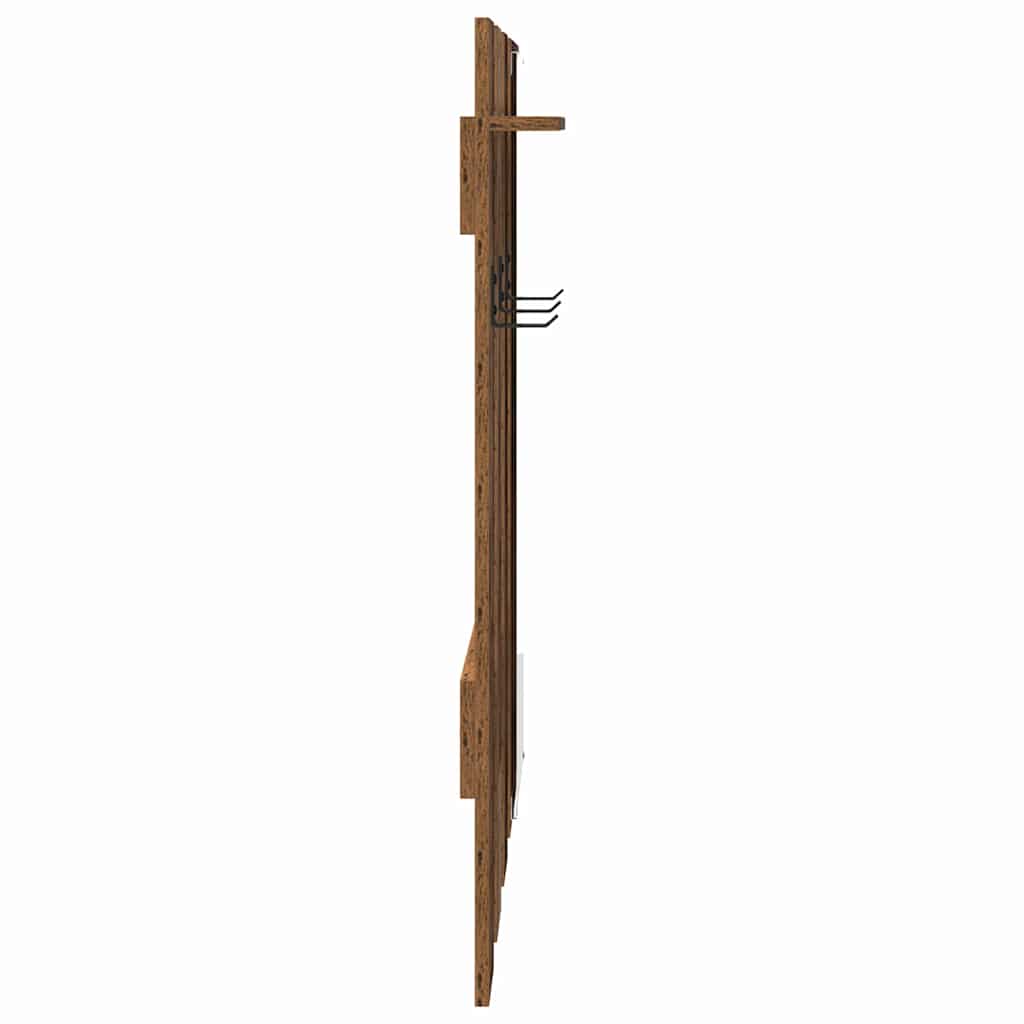 Vješalica za kapute na zidu Zidne Staro drvo 100 x 10 x 100 cm