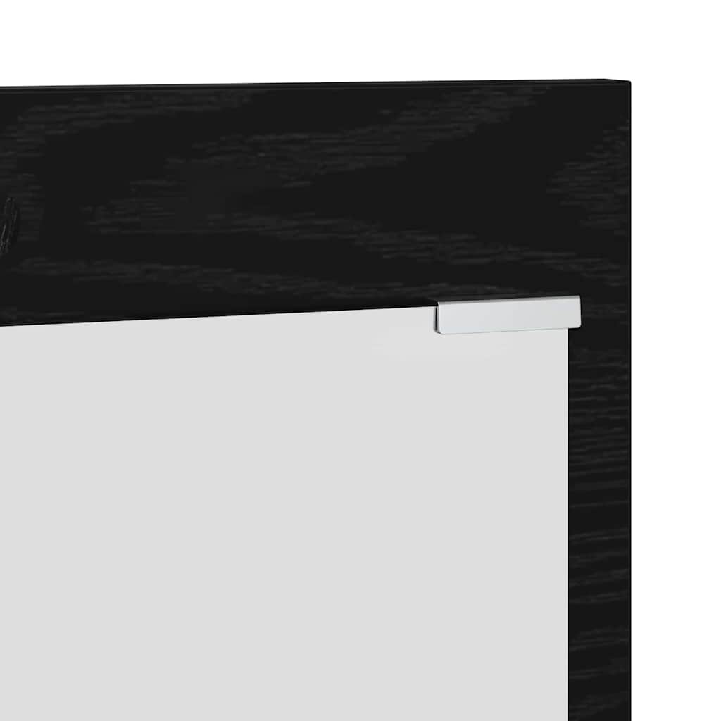 Vješalica za kapute na zidu Zidne Crni hrast 70 x 10 x 90 cm