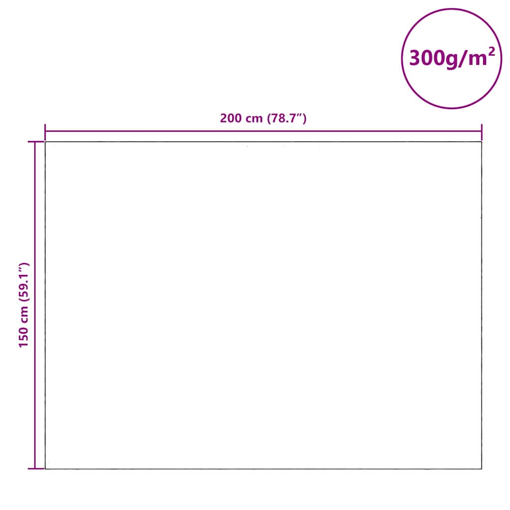 Pokrivači za selidbu 5 pcs Siva 150 x 200 cm tkanina