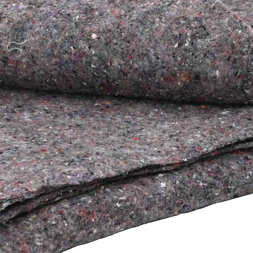 Pokrivači za selidbu 10 pcs Siva 150 x 200 cm tkanina