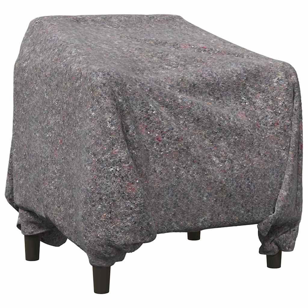 Pokrivači za selidbu 10 pcs Siva 150 x 200 cm tkanina