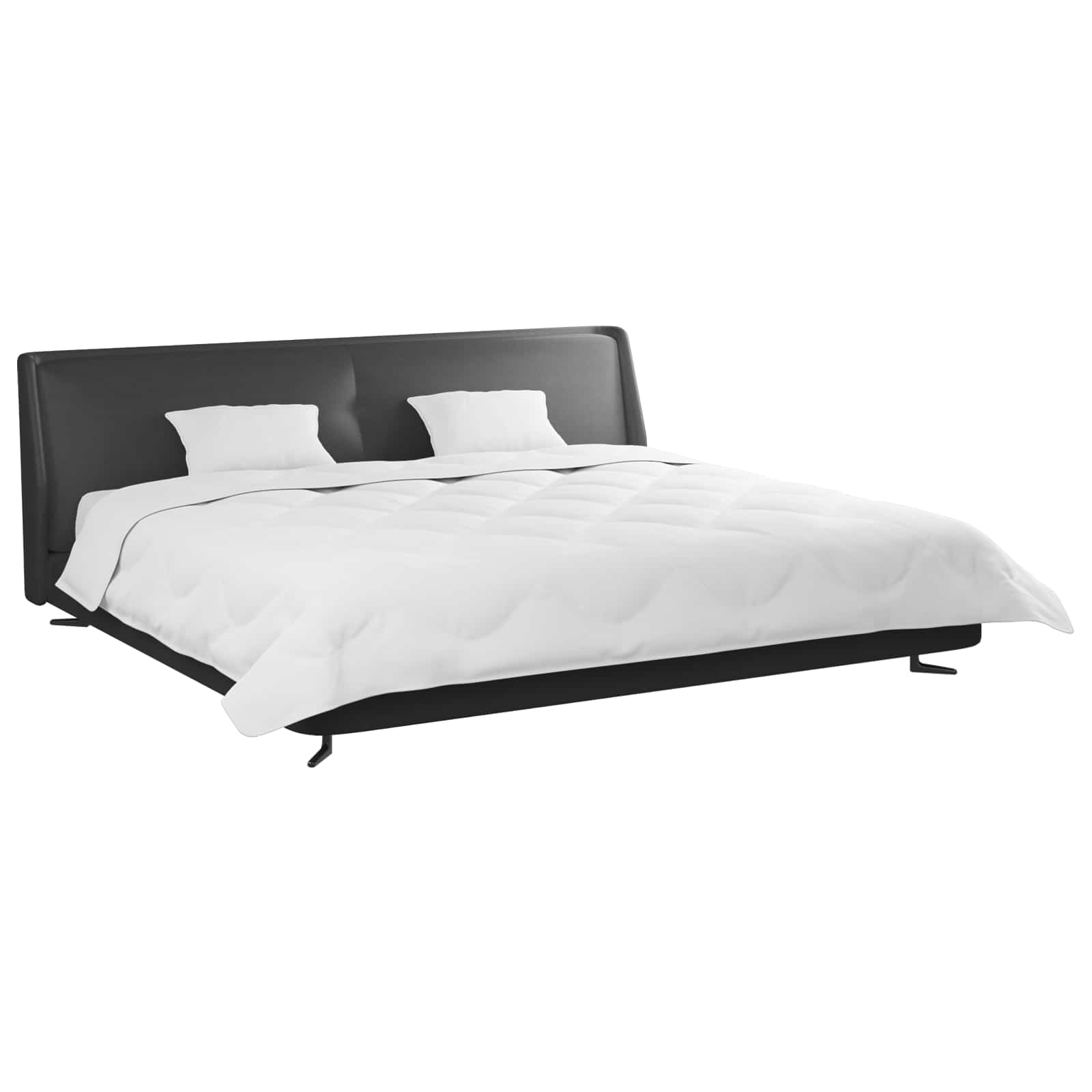 Duvet s jastucima s jastukom 3 pcs Bijelo Mikrofibra i Pero