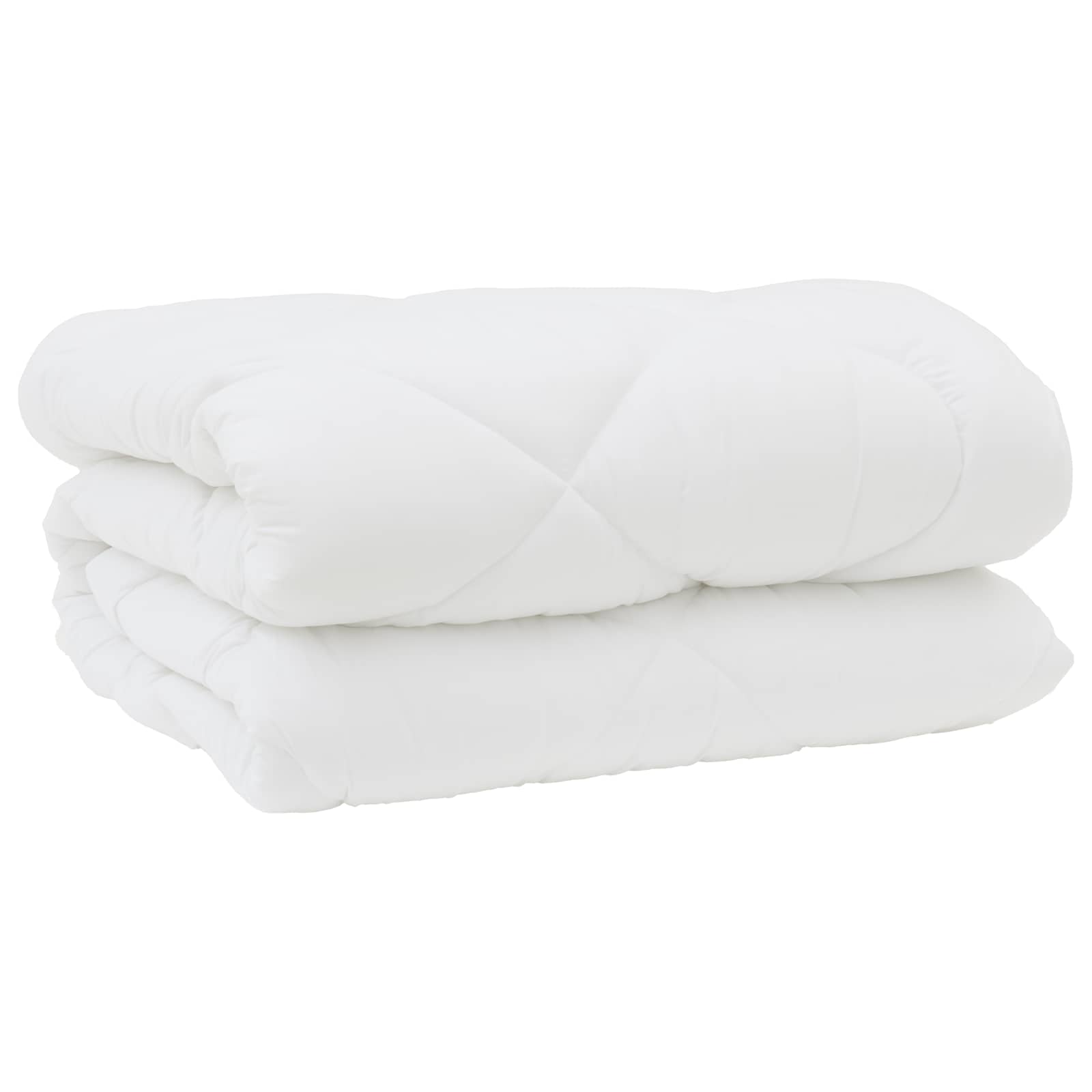 Duvet s jastucima s jastukom 3 pcs Bijelo Mikrofibra i Pero