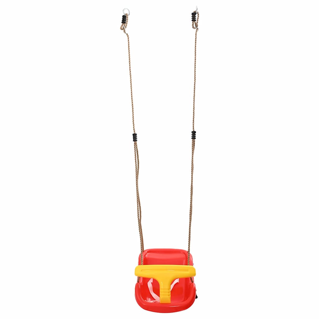 Ljuljačka za bebe 2 pcs Crvena 36 x 43 x 42 cm Plastika