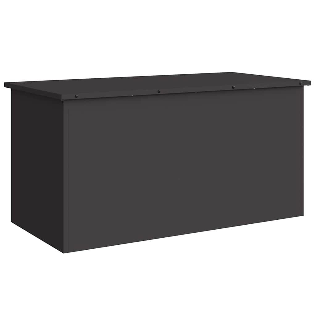 Vanjska kutija za spremanje Crna 100 x 50,5 x 50 cm Čelik
