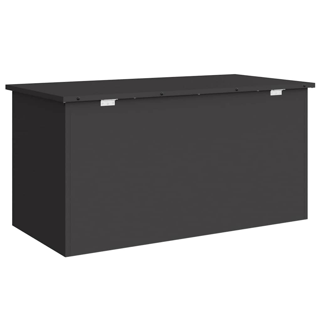 Vanjska kutija za spremanje Crna 100 x 50,5 x 50 cm Čelik