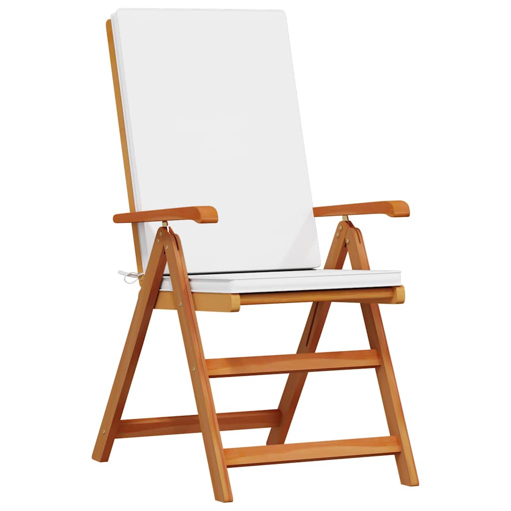 Vrtna stolica 4 pcs Smeđa i bijela 57 x 71,5 x 104 cm