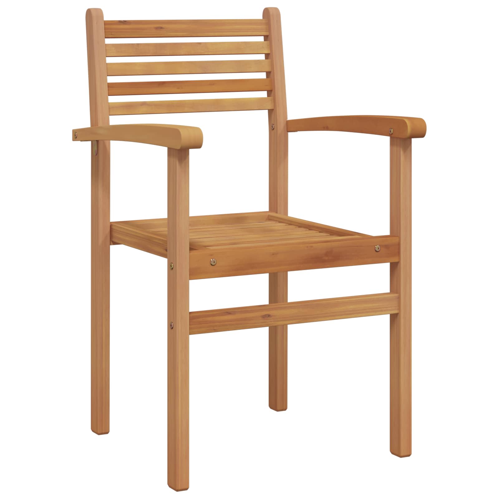 Vrtni set za objed 9 pcs Smeđa Čvrsto teak drvo