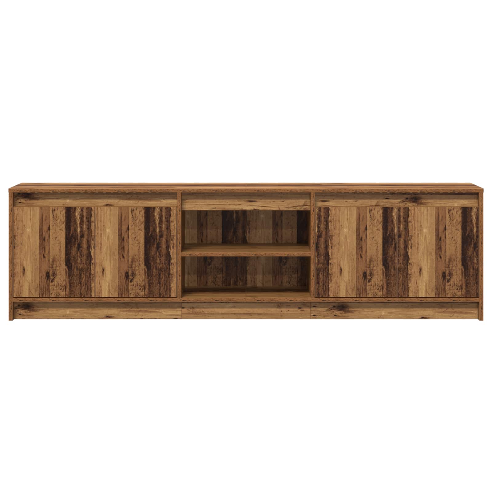TV Jedinice 2 pcs Smeđa 180 x 34 x 50 cm Konstruirano drvo