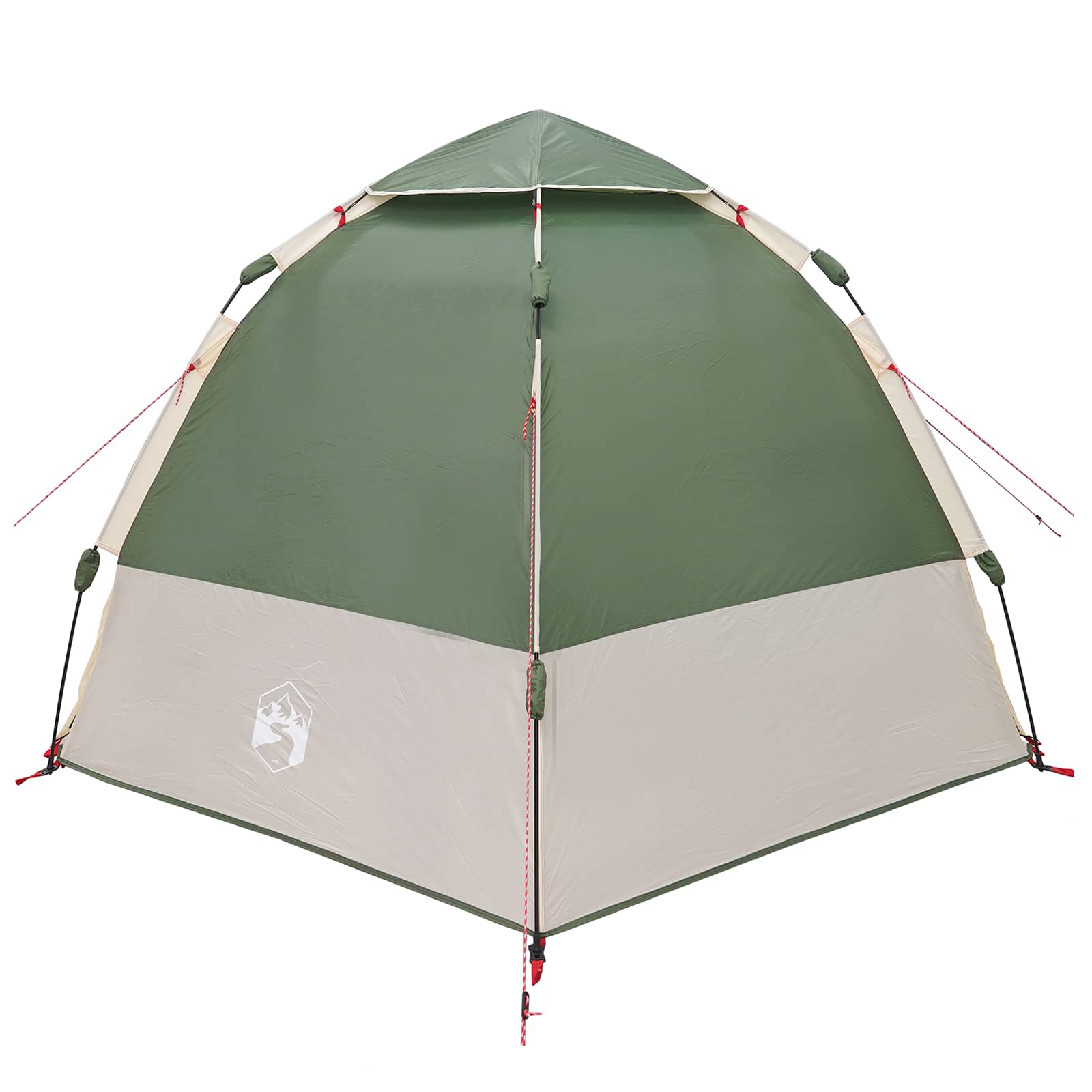 Brzi šator s kišnom navlakom za 4 osobe Zelena 185T Polyester
