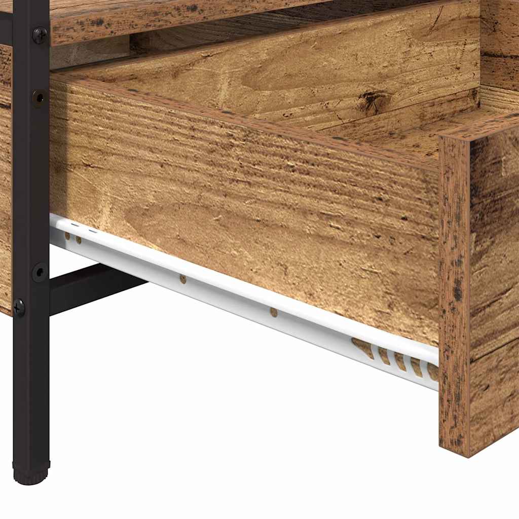 with Drawer Staro drvo 100 x 51 x 45 cm Konstruirano drvo