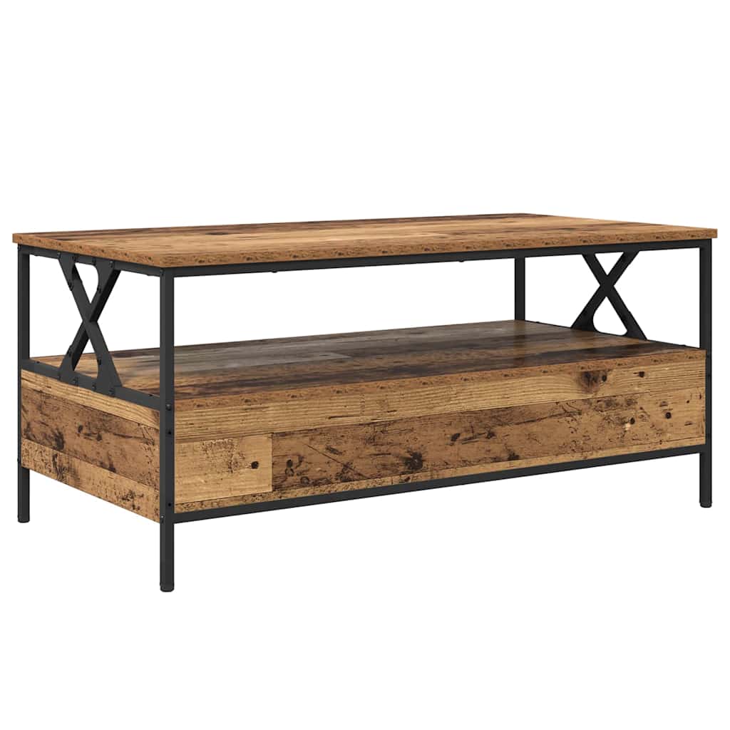 with Drawer Staro drvo 100 x 51 x 45 cm Konstruirano drvo