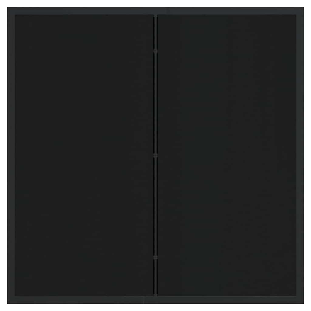 Vrtni set za objed 3 pcs Siva Čelik s prahom premazan