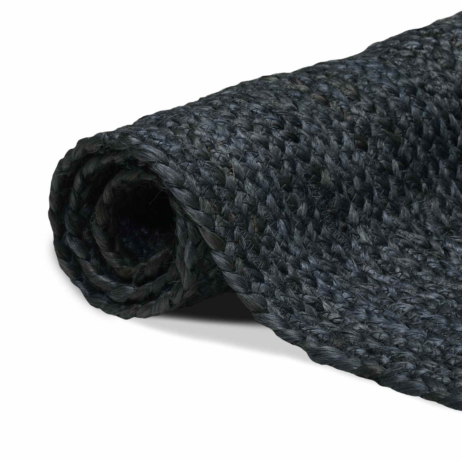 Tepisi za područja Pravokutni Tamnosiva 300 x 300 cm Juta