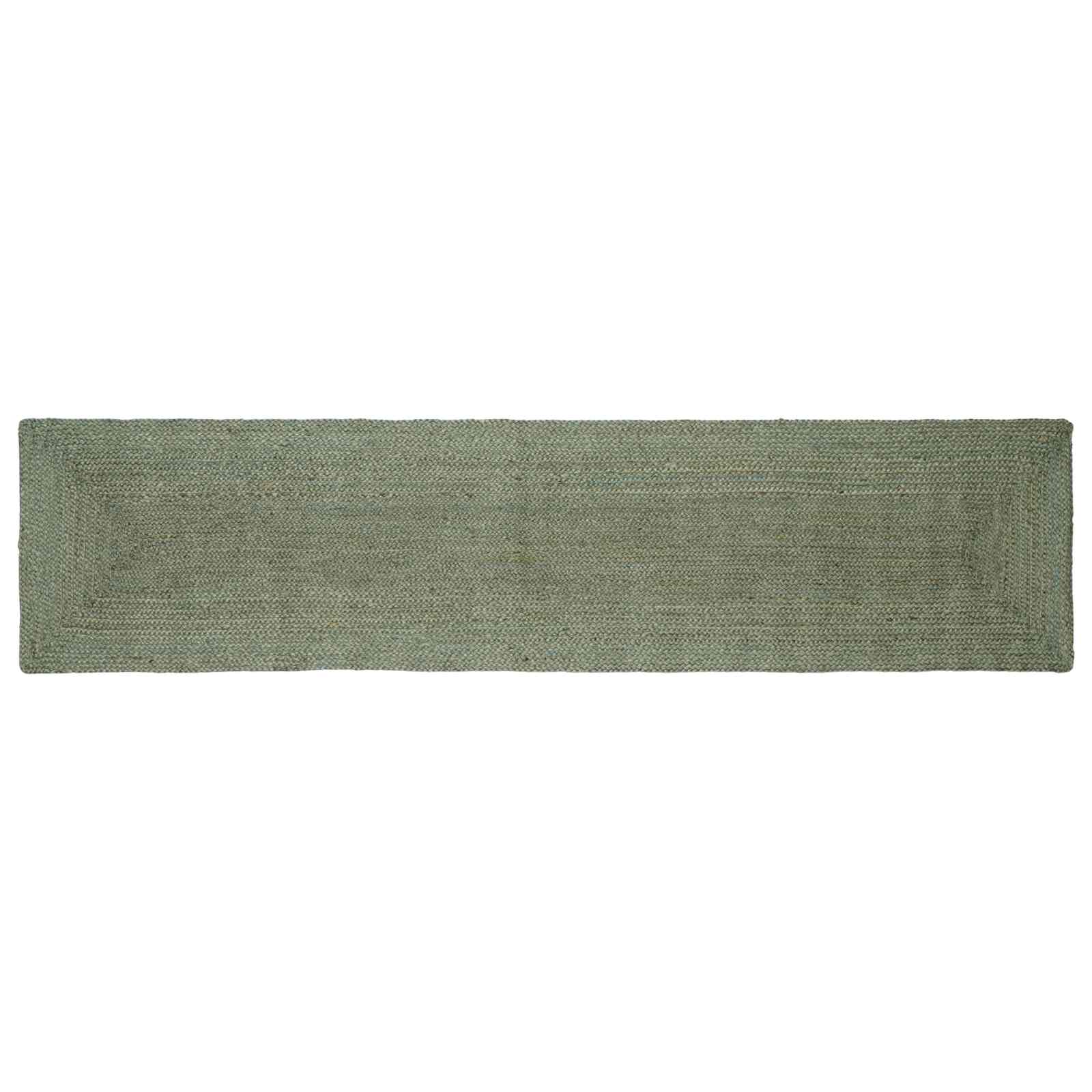 Tepisi za područja Pravokutni Maslinastozelena 60 x 200 cm Juta