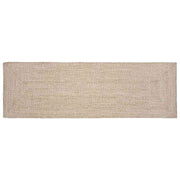Tepisi za područja Prirodna i bijela 80 x 250 cm Juta