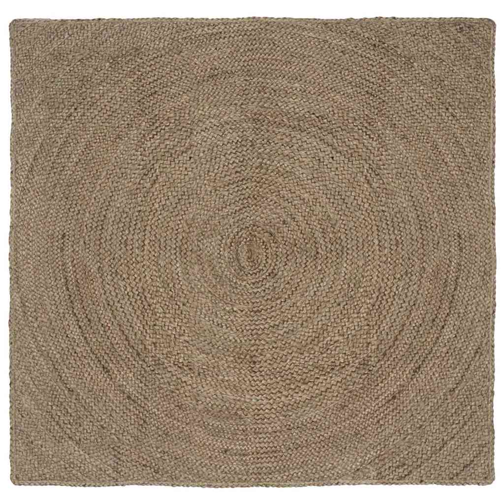 Tepisi za područja Siva 120 x 120 cm Juta