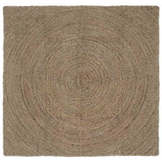 Tepisi za područja Siva 120 x 120 cm Juta