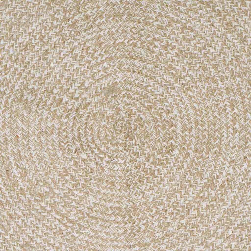 Tepisi za područja Prirodna i bijela 100 x 200 cm Juta