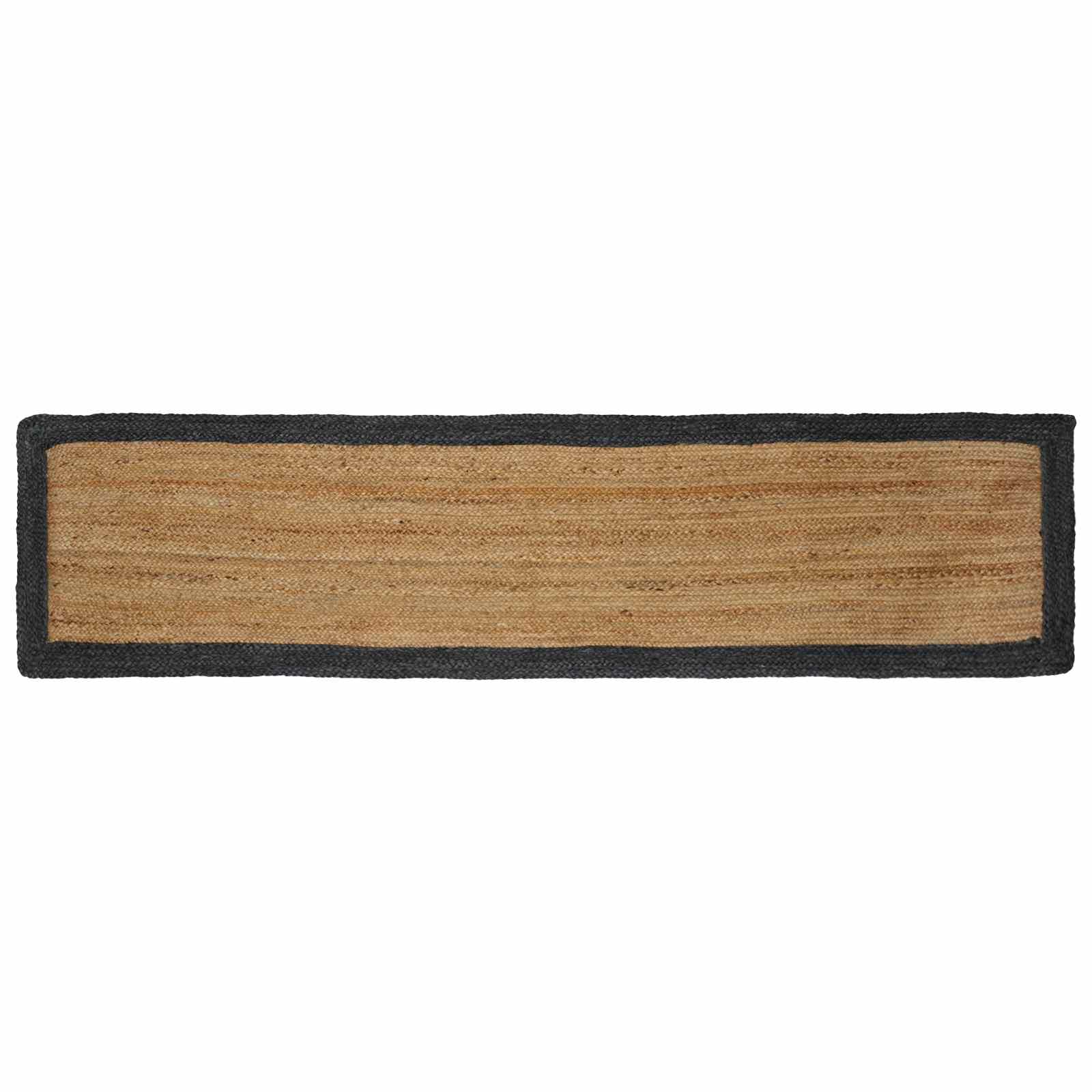 Tepisi za područja Tamnosiva 60 x 300 cm Juta