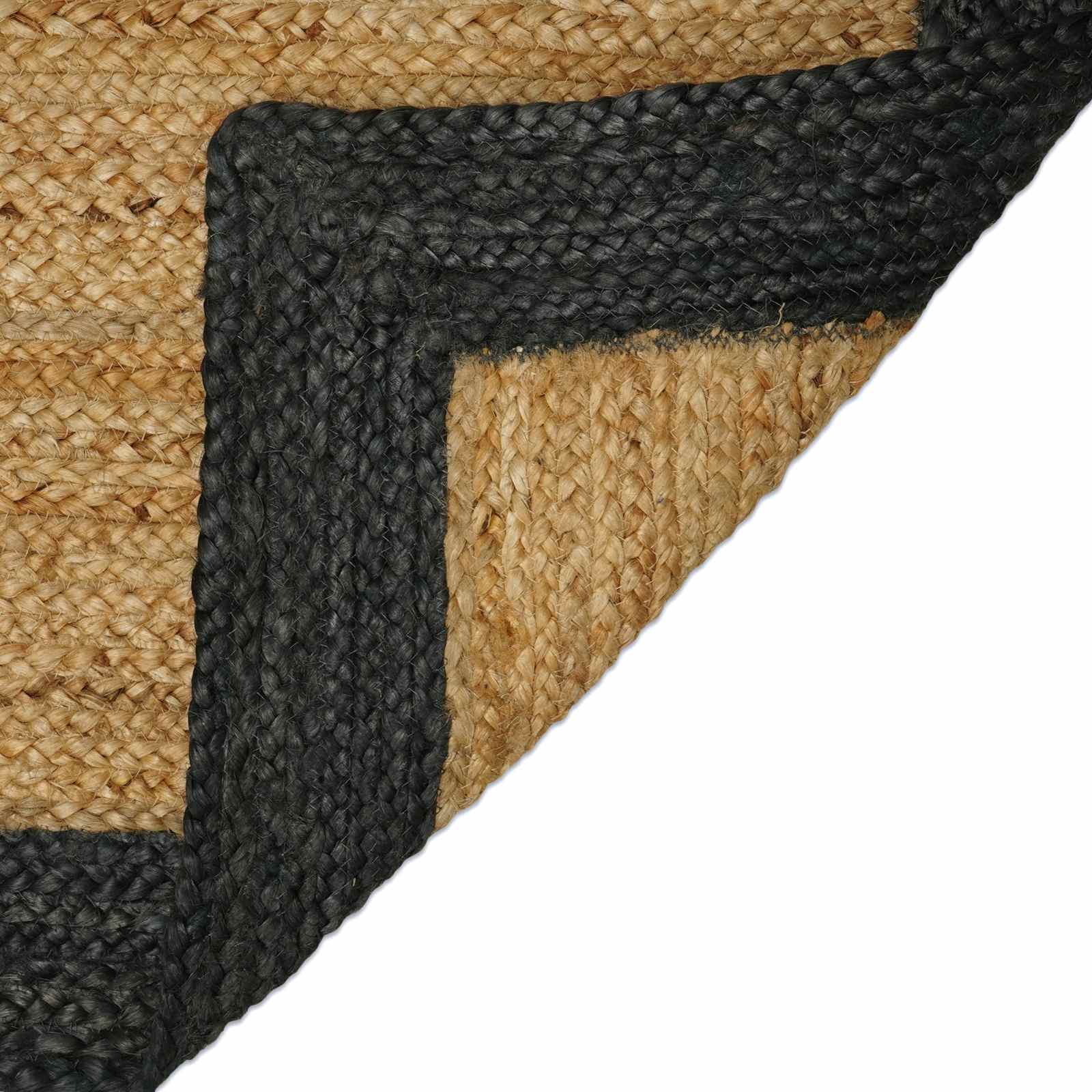 Tepisi za područja Tamnosiva 80 x 150 cm Juta