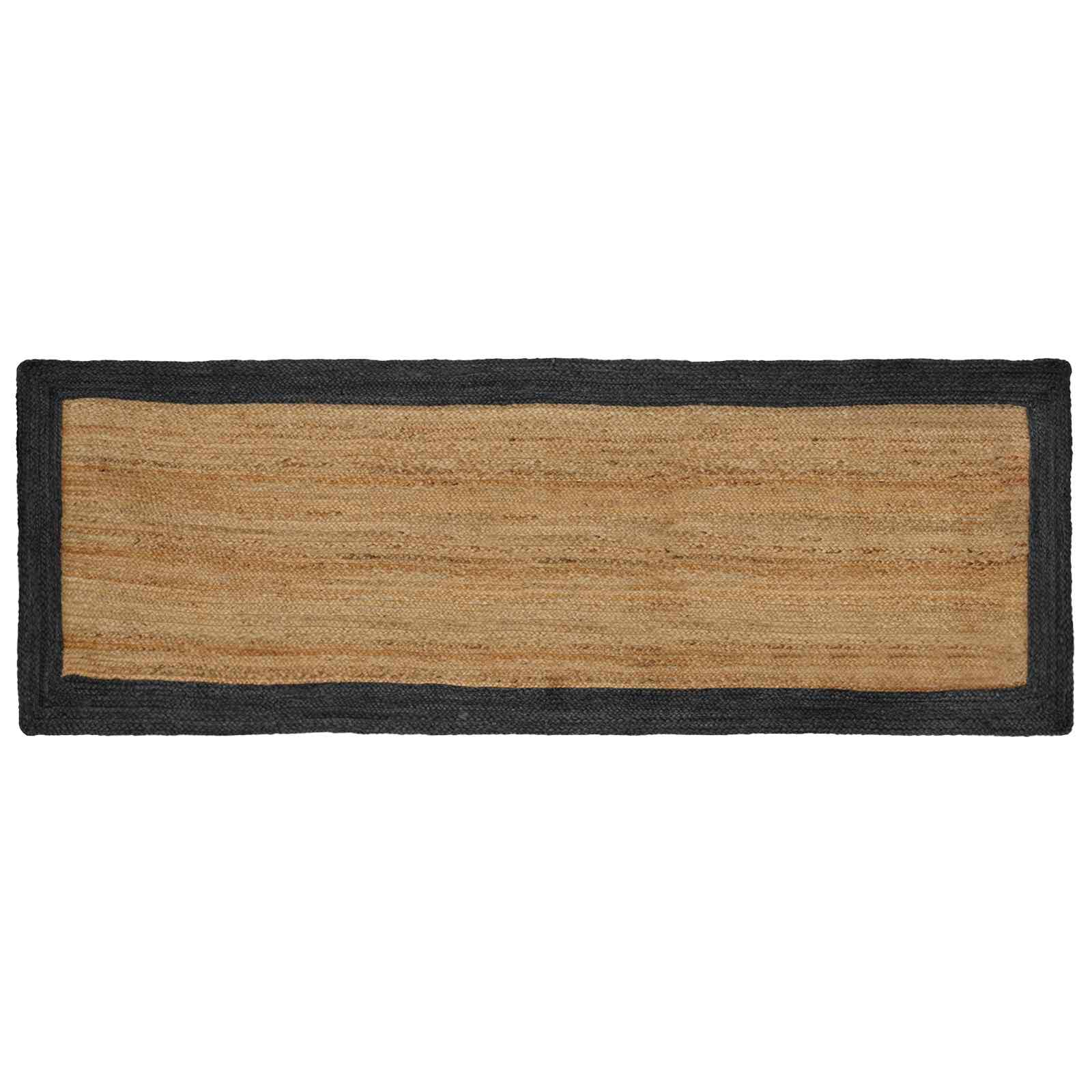 Tepisi za područja Tamnosiva 80 x 200 cm Juta