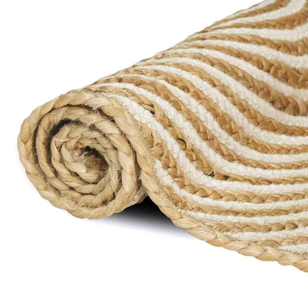 Tepisi za područja Bijela 60 x 110 cm Juta