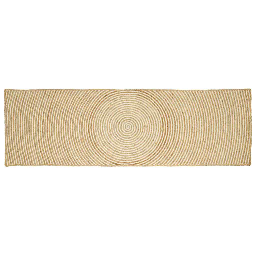 Tepisi za područja Bijela 60 x 300 cm Juta