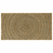 Tepisi za područja Crna 100 x 200 cm Juta