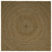 Tepisi za područja Crna 200 x 200 cm Juta