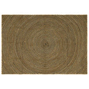 Tepisi za područja Crna 240 x 340 cm Juta